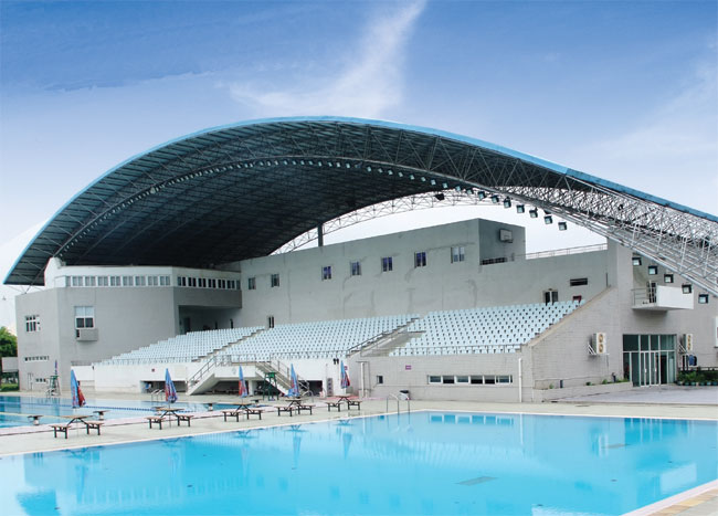 枝江游泳馆网架